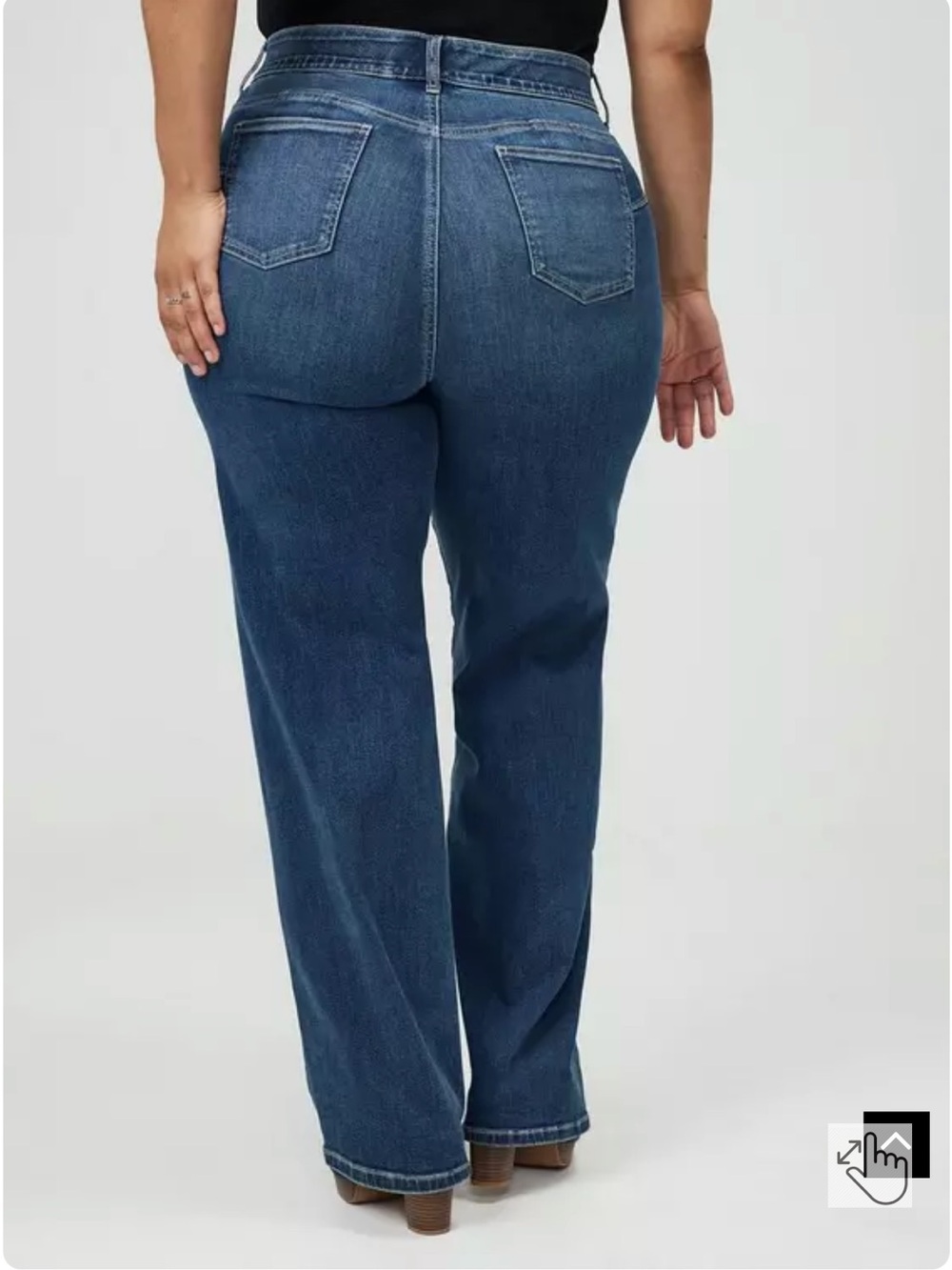 Bombshell Wide-Leg High Rise Jeans - Picture 3 of 4